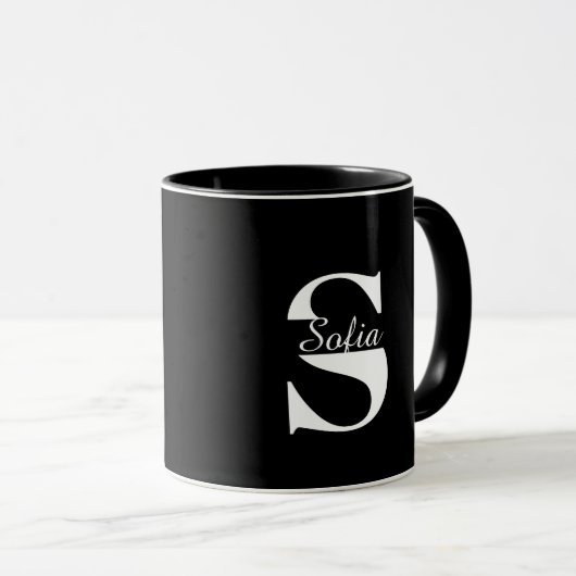 Personalized coffee mug with name (Devant droit)
