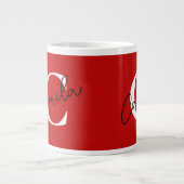 Personalized coffee mug with name extra grote beker (Voorkant)