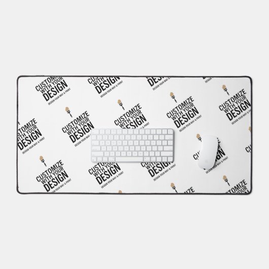 Personalized Company Branded Custom Minimalist  Bureaumat (Keyboard & Muis)