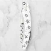 Personalized Company Branded Custom Minimalist  Kurkentrekker (Voorkant)