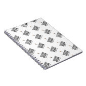 Personalized Company Branded Custom Minimalist  Notitieboek (Rechterzijde)