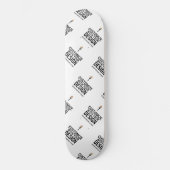 Personalized Company Branded Custom Minimalist Skateboard (Voorkant)