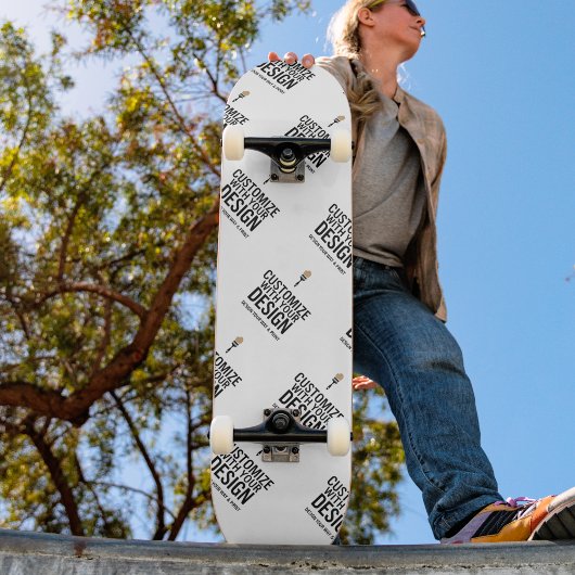 Personalized Company Branded Custom Minimalist Skateboard