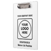 Personalized Company Logo Branding clipboard Klembord (Links)