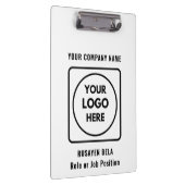 Personalized Company Logo Branding clipboard Klembord (Rechts)