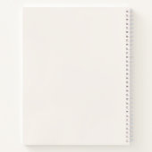 Personalized Cottage Garden Notebook Notitieboek (Achterkant)