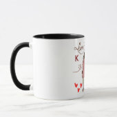 Personalized Couple Initials Mug with Special Date (Gauche)
