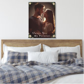 ✅Personalized Couple Photo |Custom Engagement Gift Canvas Afdruk (Insitu (Slaapkamer))