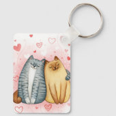 Personalized Couple Photo Love Memory Sleutelhanger (Achterkant)