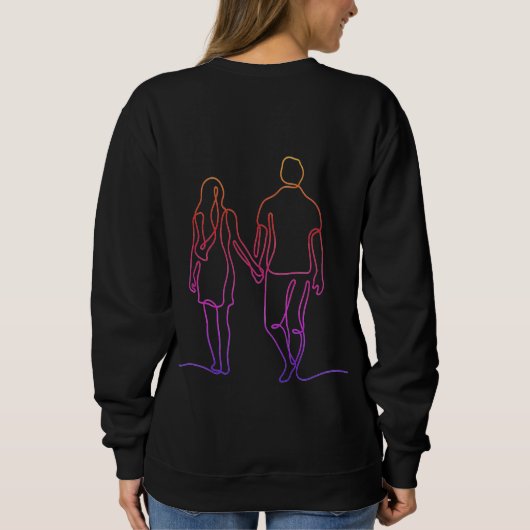 Personalized Couple Sweatshirt  (Dos)
