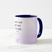 Personalized Coworker Farewell Mug – Custom Name (Devant droit)