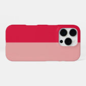 Personalized Crimson iPhone Case with Custom Hoesje (Achterkant horizontaal)