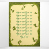 Personalized Custom Brochures Forest Drieluik Kaart (Binnenkant midden)