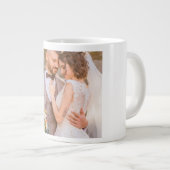 Personalized Custom Couple Photo Extra Grote Beker (Voorkant rechts)