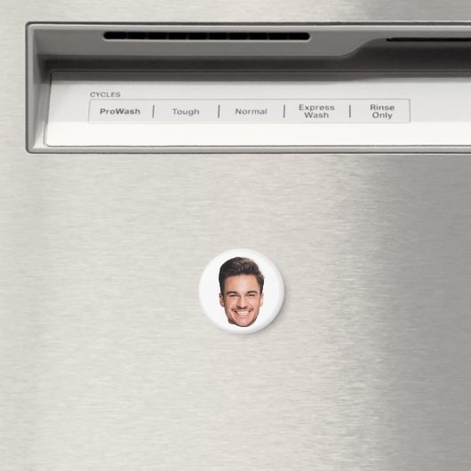 Personalized Custom Face Magneet (Insitu (Vaatwasser))