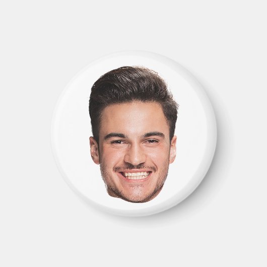Personalized Custom Face Magneet (Voorkant)