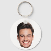Personalized Custom Face Sleutelhanger (Achterkant)