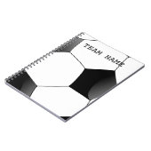 Personalized Custom Football Notitieboek (Linkerzijde)