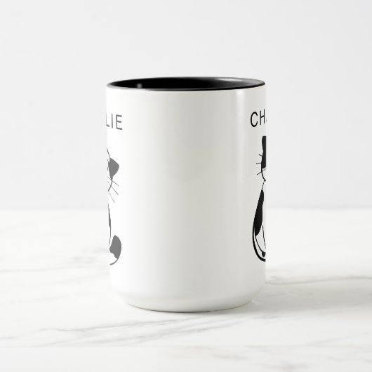 Personalized Custom Pet Mug with Photo and Name (Centre)
