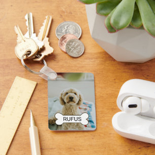 Personalized Custom Photo And Text Sleutelhanger