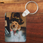Personalized Custom Photo And Text Sleutelhanger (Achterkant)