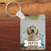 Personalized Custom Photo And Text Sleutelhanger (Voorkant)