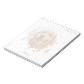 Personalized Custom Photo Pet with Name Notitieblok (Gedraaid)