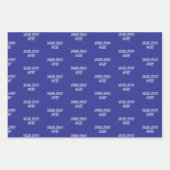 Personalized Custom Your Logo Here Business Office Inpakpapier Vel (Voorkant)