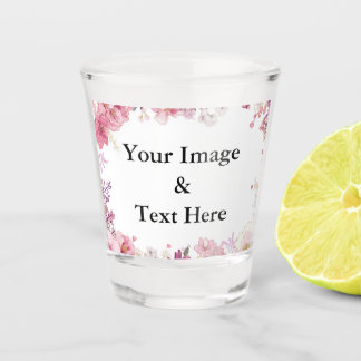 Personalized Custom Your Own Photo & Text Shot Glas