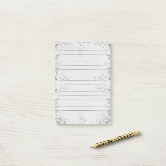 Personalized Customizable Lined Notebook Paper Pos Post-it® Notes (Op bureau)