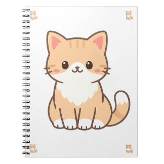 Personalized Cute Cat Gift – Custom Pet Name Minim Notitieboek