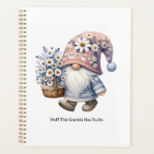 Personalized Cute Daisy Flower Gnome Women's (Devant)
