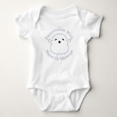 PERSONALIZED Cute Little Ghost Romper (Voorkant)
