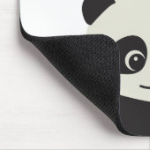 Personalized Cute Panda Illustration Muismat (Hoek)