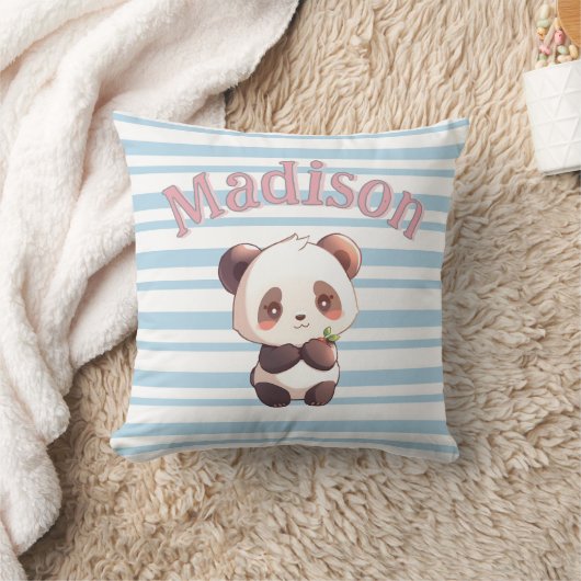 Personalized Cute Panda Kussen (Deken)
