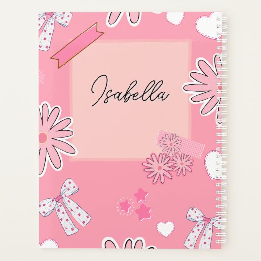 Personalized Cute Pink, Aesthetic “My Notes”  (Dos)