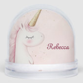 Personalized Cute Pink Unicorn (Avant)