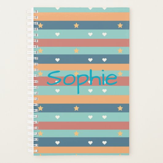 Personalized Cute Planner with Name (Devant)