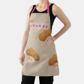 Personalized Cute Smiling Mushroom Pattern Schort (Insitu)