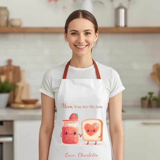 Personalized Cute Strawberry Jam Mothers Day Gift Schort