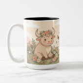 Personalized Cute Taurus Zodiac Mug (Gauche)