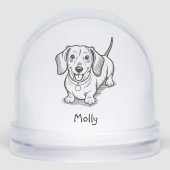 Personalized Dachshund Dog Christmas (Avant)