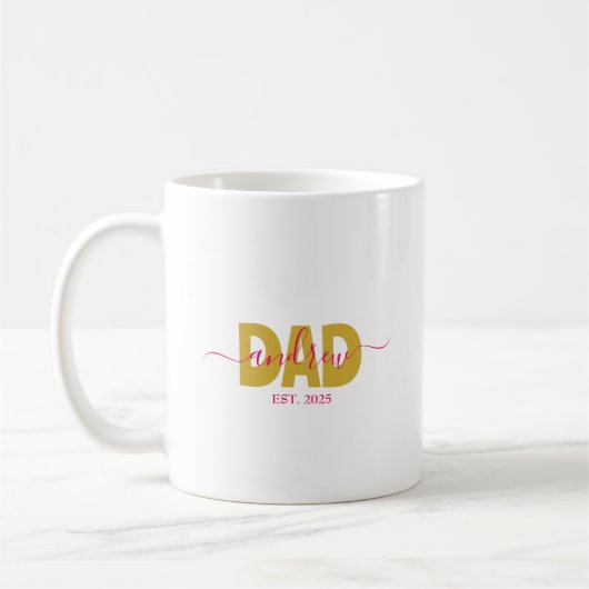PERSONALIZED DAD TO BE KOFFIEMOK (Links)