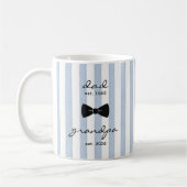 Personalized Dad to Grandpa Mug Gift (Gauche)