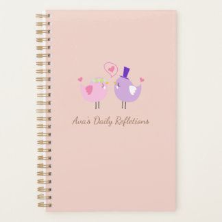 Personalized Daily Reflections Notebook - Cute