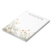 Personalized Daisy Notitieblok (Gedraaid)
