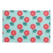 Personalized Daisy Pattern Pillowcase Kussensloop (Achterkant)