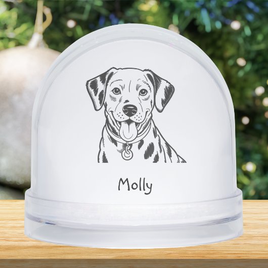 Personalized Dalmatian Dog Christmas