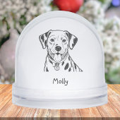 Personalized Dalmatian Dog Christmas