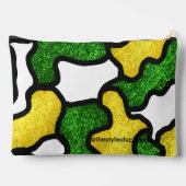 Personalized Dancer Green Yellow Camo #1 Etui (Achterkant)